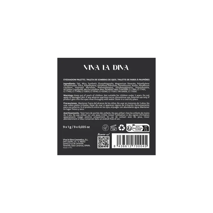 Viva la Diva Mood Eyeshadow Palette Guilty