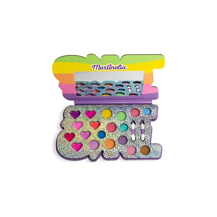 Martinelia Super Girl Makeup Palette For Children With 2 Applicators