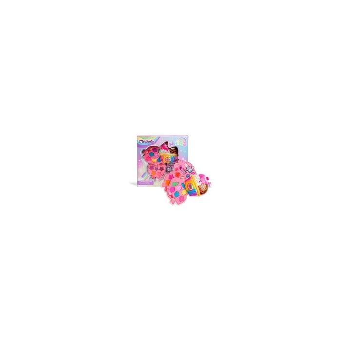 Aquarius Martinelia Whims Cupcake Makeup Palette With 7 Shadows And 7 Lip Glosses