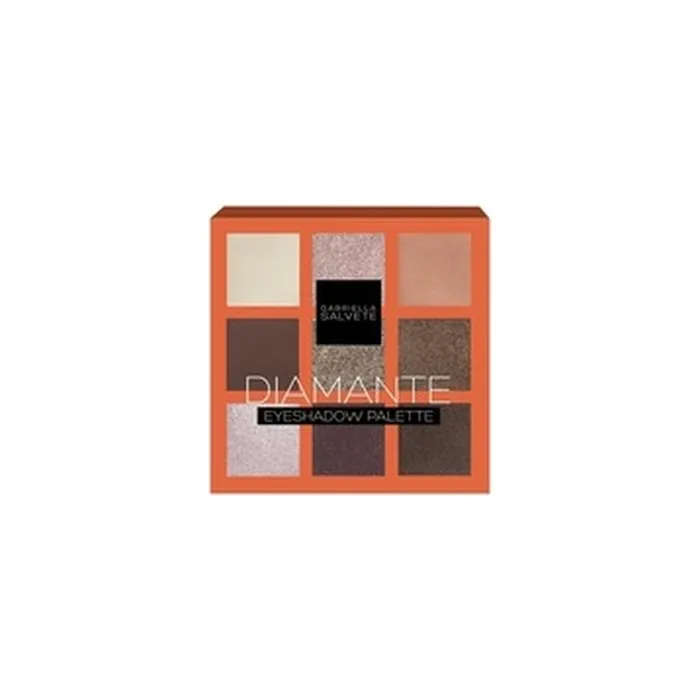 Gabriella Salvete Diamante Eyeshadow Palette Bronze 9 Grams