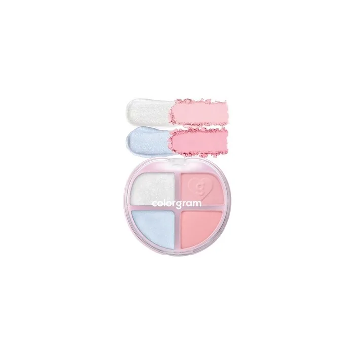 Colorgram Tintin Dory Eyeshadow Palette 05 Fairy Dory 4 Color Compact