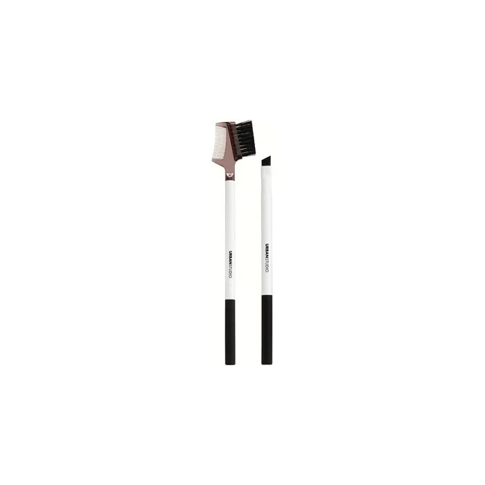 Cala White Eyebrow Brush Duo