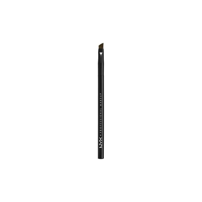 NYX Professional Makeup Pro Brush Angled 19 - Angled Eyebrow Brush with Ergonomic Shape for Precise Application