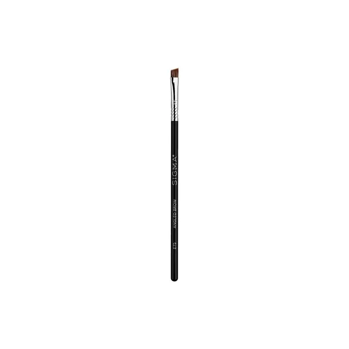 Sigma Beauty E75 Angled Brow Makeup Brush for Gel or Powder Products - Define and Shape Eyebrows