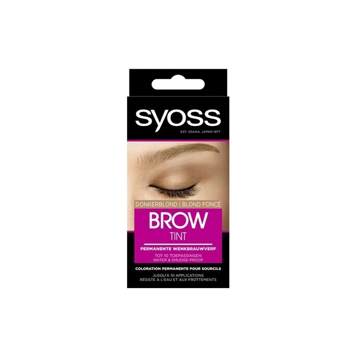 Syoss Brow Tint Eyebrow Dye Dark Blonde