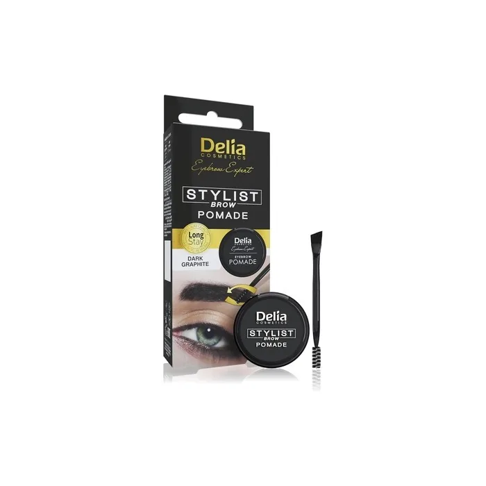 Delia Cosmetics Brow Pomade Graphite Eyebrow Expert Stylist