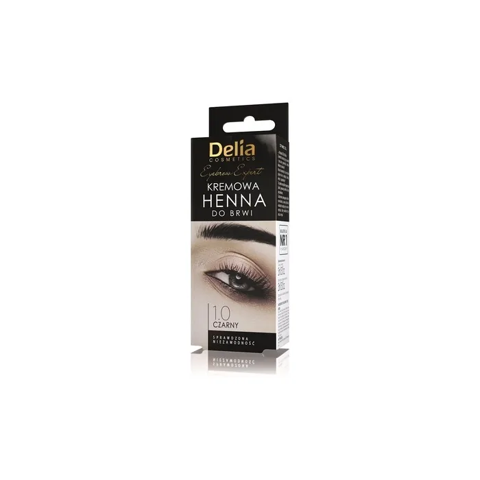 Delia Cream Eyebrow Henna 1.0 Black 15ml