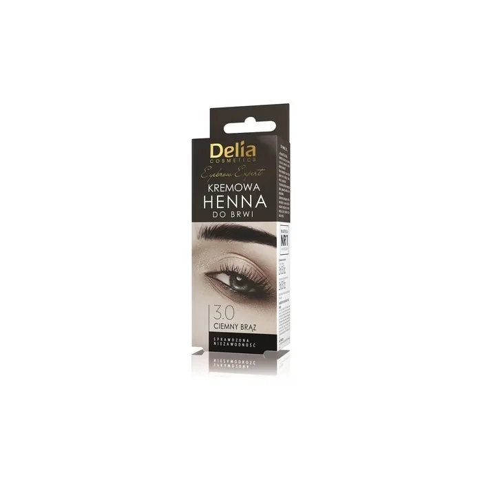 Delia Cream Eyebrow Henna 3.0 Dark Brown 15ml