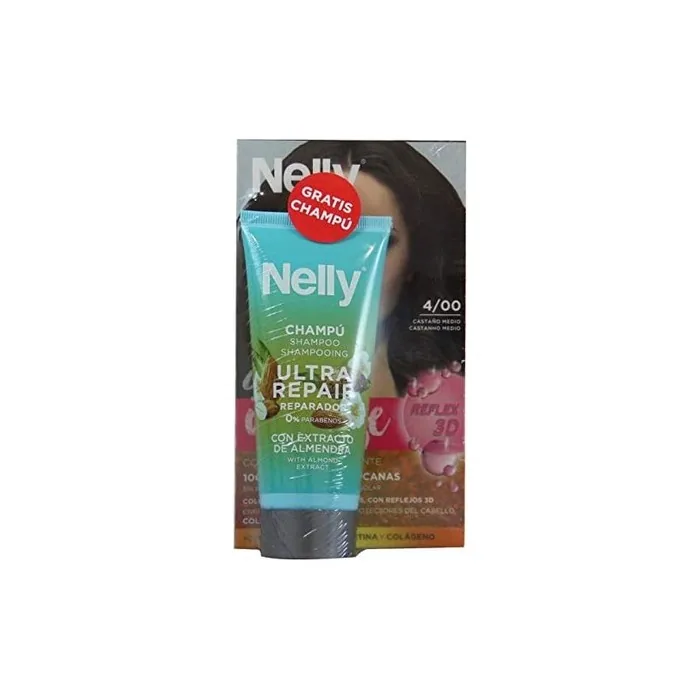 Parafarm Nelly Creme Intense Ink. 4/00 Medium Box Brown + Ch, Neutral