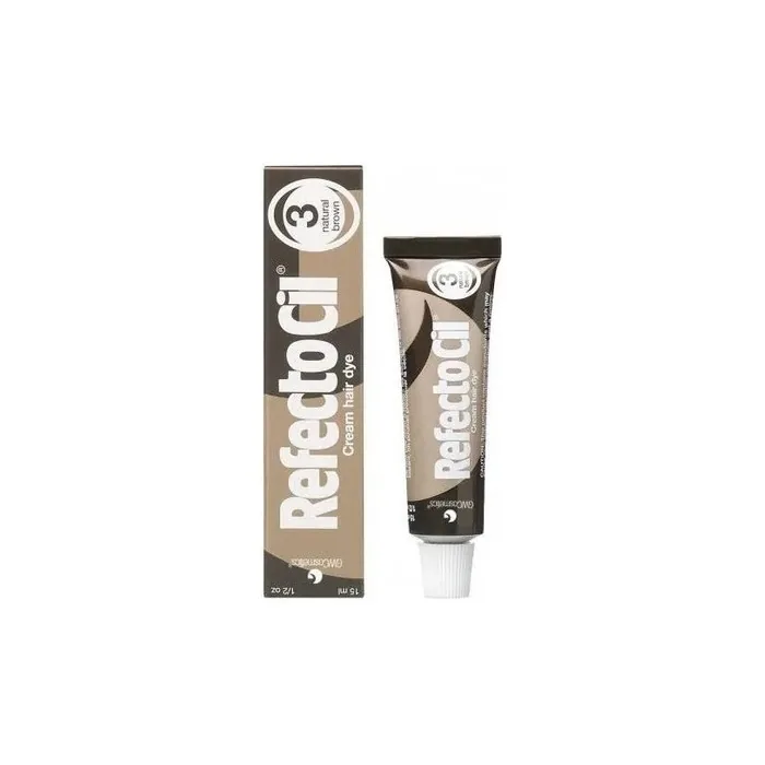 Refectocil Eyelash And Eyebrow Tint 3 Natural Brown 15ml