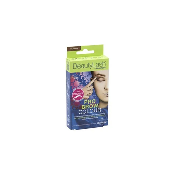 Beautylash Pro Brow Colour Eyebrow Tint Kit - Light Brown