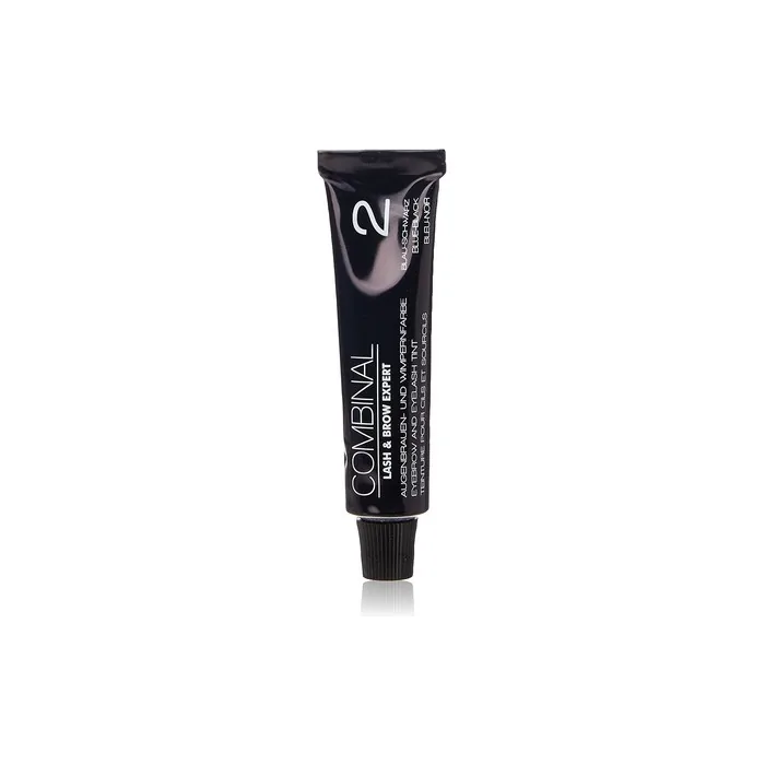 Combinal Eyebrow and Eyelash Dye Blue/Black Tint 15ml Black/Blue