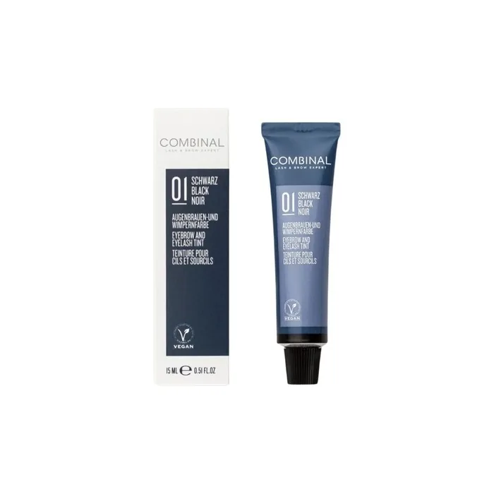COMBINAL Eyebrow and Eyelash Dye Black 15ml