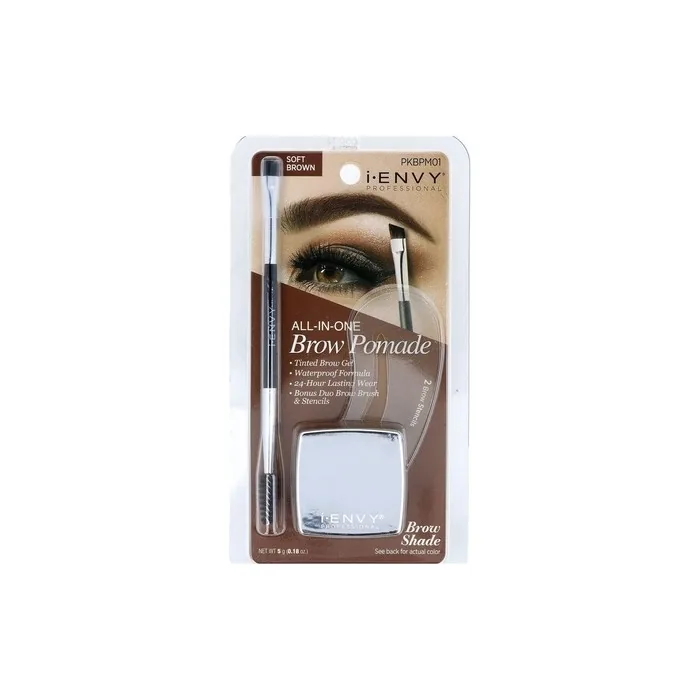 I Envy All In One Brow Pomade Light Brown Pkbpm01