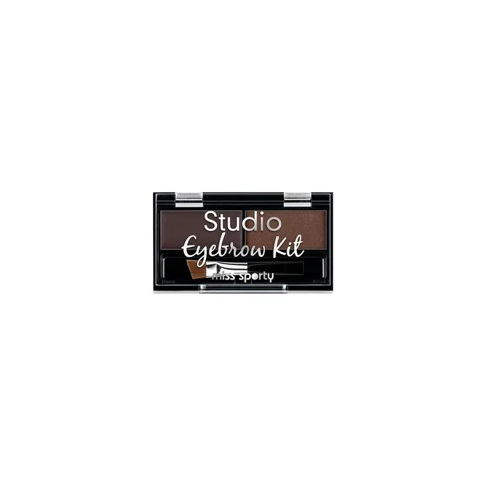 Miss Sporty Studio Eyebrow Kit - 001 Medium Brown, 1.1g