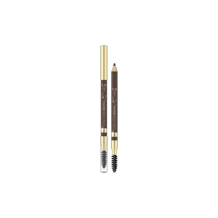 Eveline Brow & Go! Powder Eyebrow Pencil 02 - Perfect For Defining And Filling Eyebrows