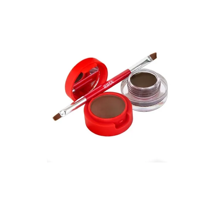 Ibra Eyebrow Pomade And Shadow Dark Chocolate 7g