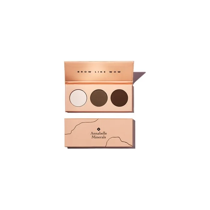 Annabelle Minerals Brow Like Wow Eyebrow Shadow Palette 3x1.3g