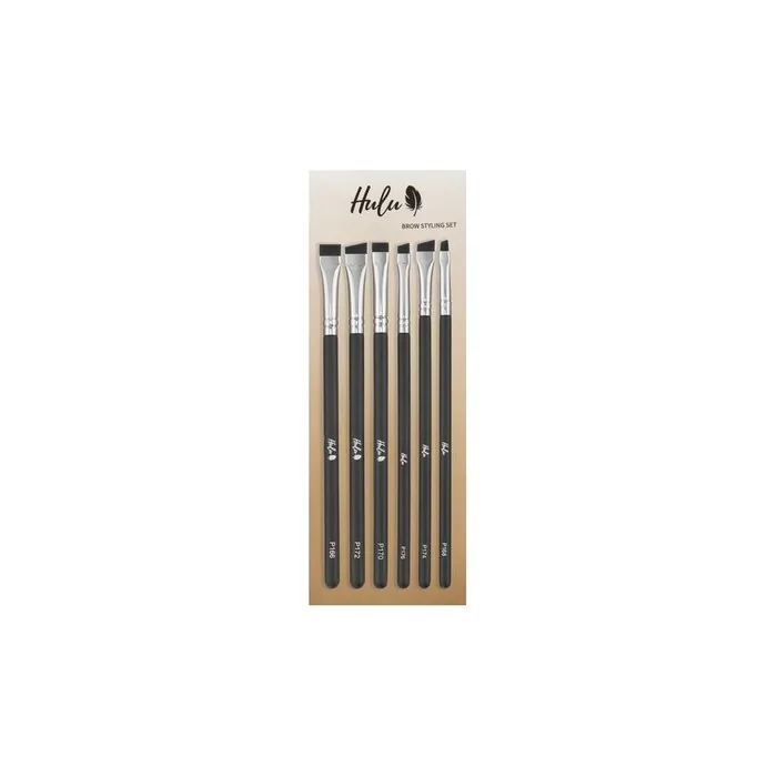 Huluset Brow Styling Set Of 6 Eyebrow Brushes