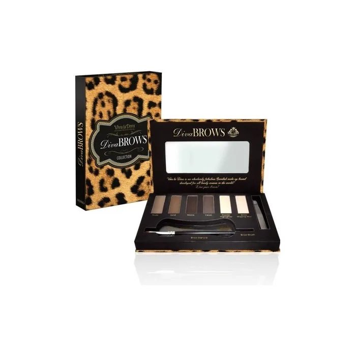 Viva la Diva Diva Brows Eyebrow Shadow Palette