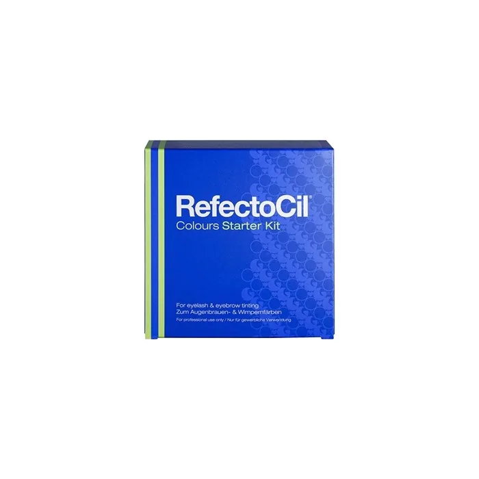 Refectocil Starter Set For Coloring Eyebrows And Eyelashes Colors