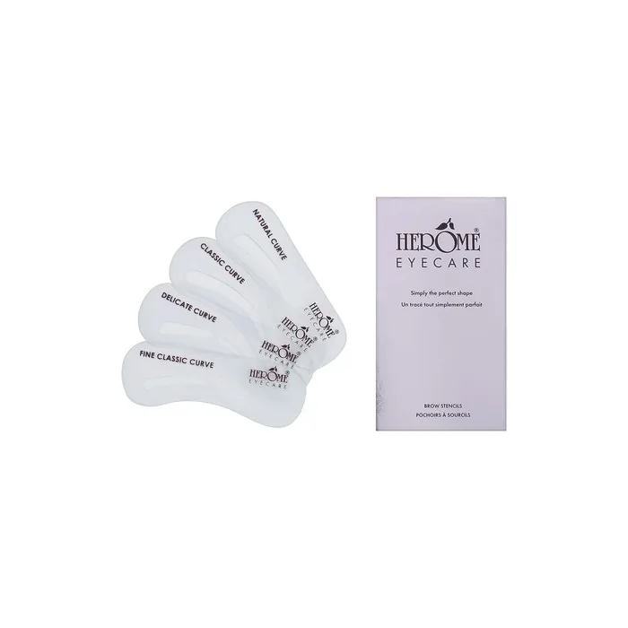 Herome Eye Care Brow Stencils - Professionally Shaped Eyebrows