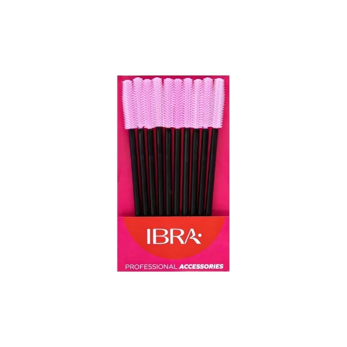 Ibra Silicone Eyelash Brushes 10 Pieces