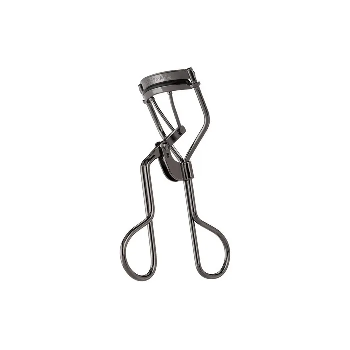 TWEEZERMAN ProMaster Studio Collection Eyelash Curler with Extra Wide Almond Shaped Eyes and 3 Replacement Pads