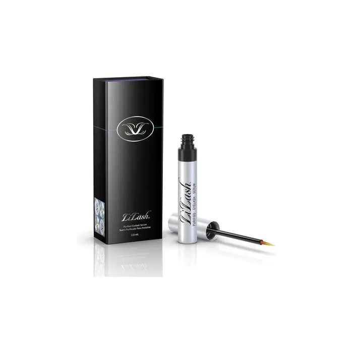 LiLash Purified Eyelash Physician-Formulated Serum for Fuller and Longer Looking Eyelashes 90-Day Supply 2mL