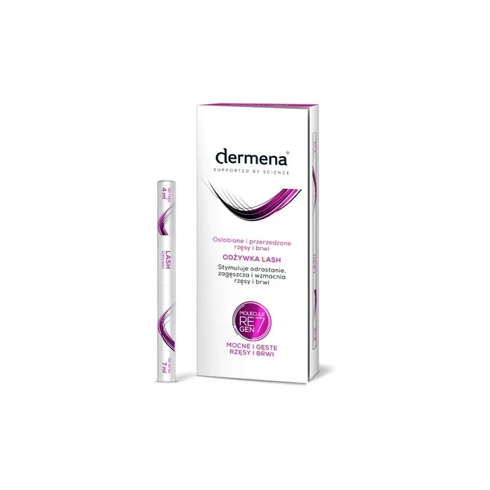 Dermena Lash And Brow Renewal Serum 11ml Enhanced Formula For Thicker Healthier Lashes And Brows