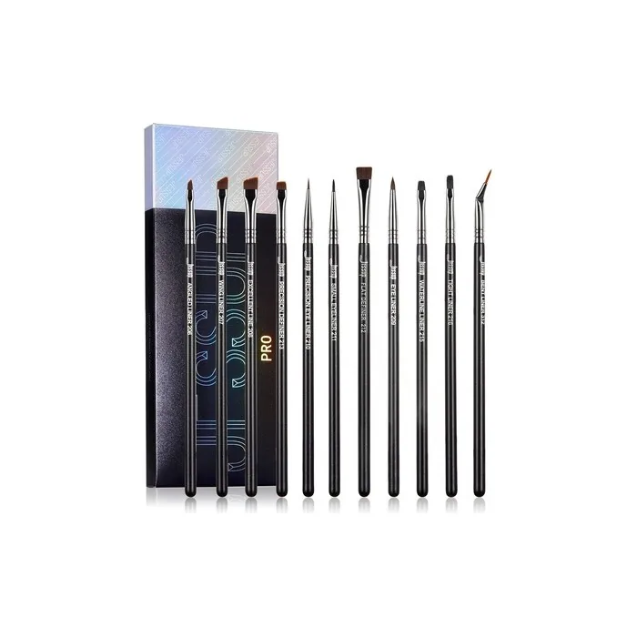 Jessup Eyeliner Brush Set Professional Eye Liner Makeup Brushes 11pcs