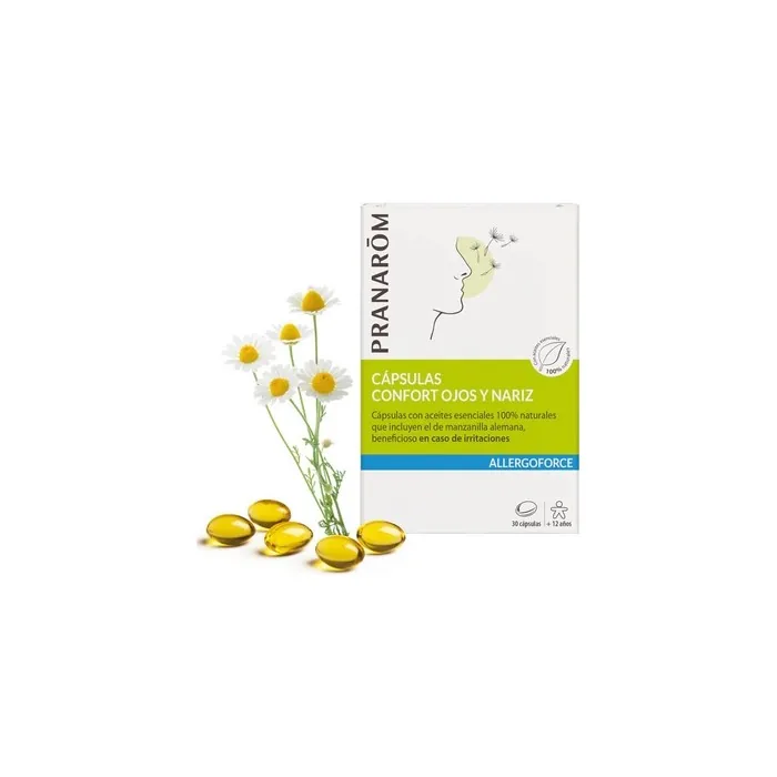 Pranarom Comfort Eyes And Nose 30 Capsules