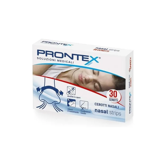 Prontex Nasal Strips Nasal Dilators 30 Pieces