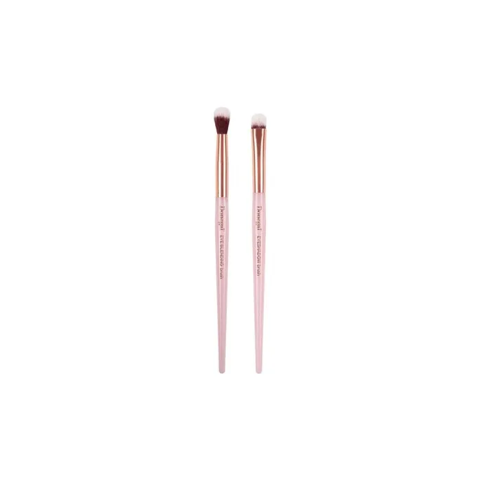 Donegal Mineral Eyeshadow Brush Pink 4293 2 Pieces