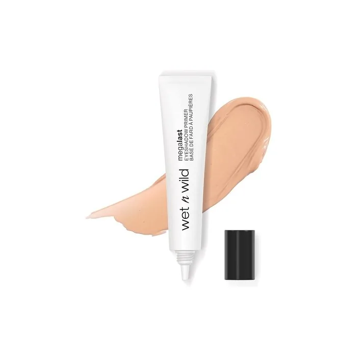 Wet 'n' Wild Megalast Eyeshadow Primer Ultra-Creamy Lightweight Makeup Base Transparent Finish Long-Lasting Formula