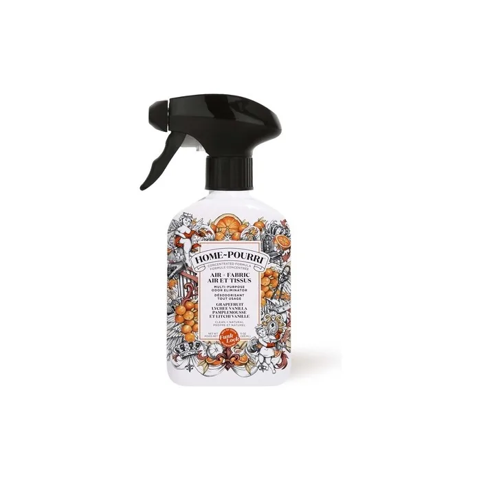 Pourri Upholstery Deodorizer & Air Freshener Spray - Home Pourri Fabric Spray