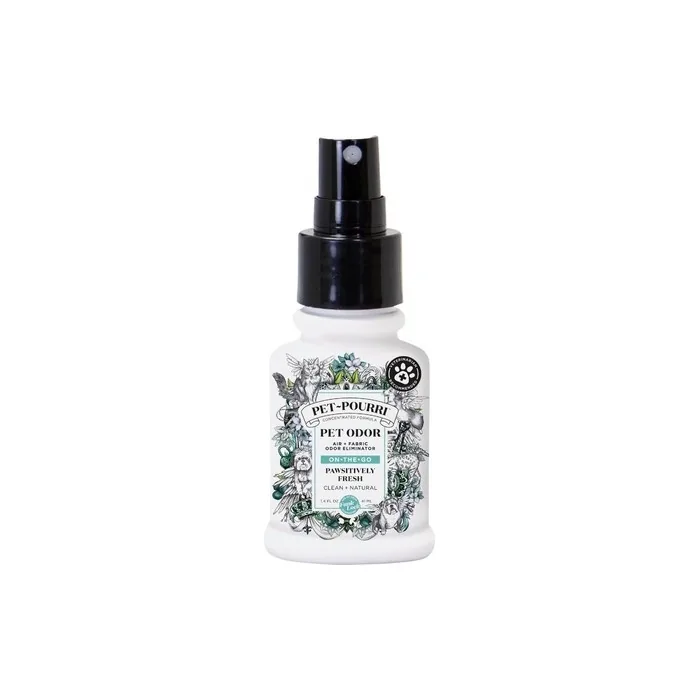 Pet-Pourri Pet Odor Air and Fabric Freshener Spray Pawsitively Fresh Travel Size