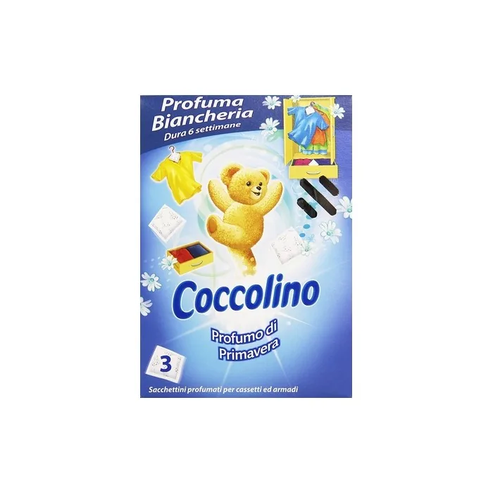 Coccolino Assorted Laundry Fragrances Perfumes 3 Sachets
