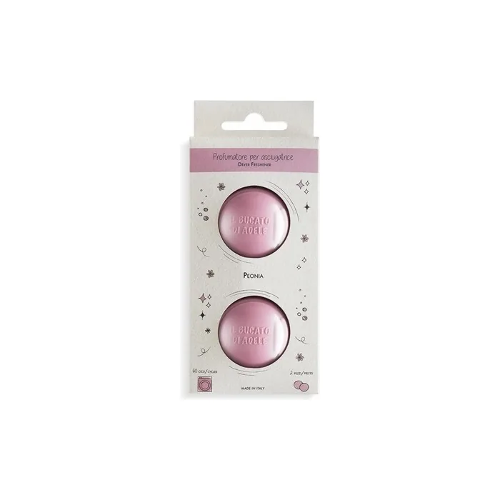 Il Bucato di Adele Dryer Fragrance Peony Solid Laundry Perfume 2 Pieces 45g