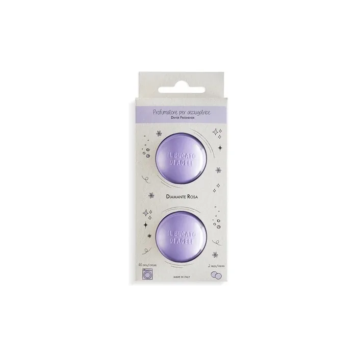 Il Bucato di Adele Diamante Rosa Reusable Dryer Fragrance 45g - Pack of 2