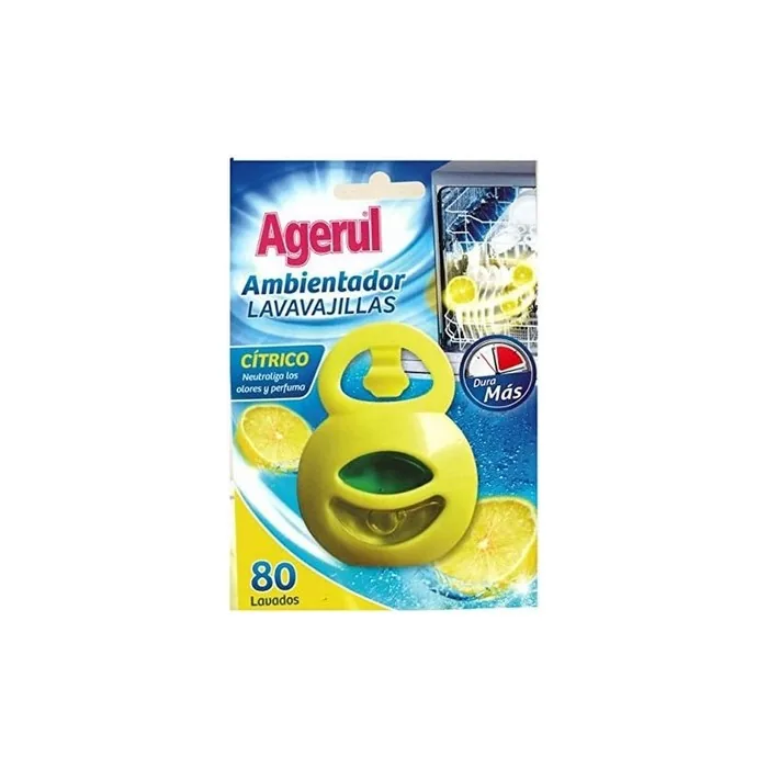 Agerul Lemon Dishwasher Air Freshener 80 Washes