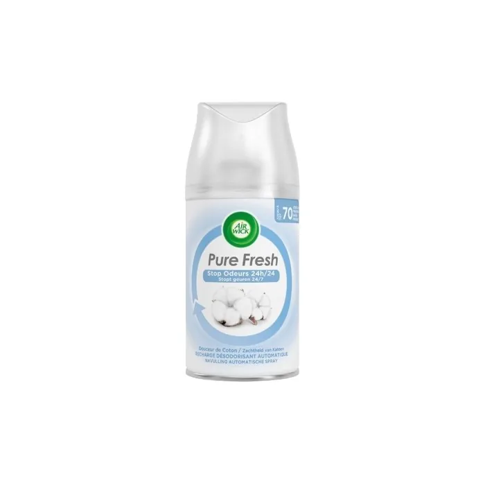 Air Wick Freshmatic Pure Fresh Refill Cotton Breeze Air Freshener Spray 250ml