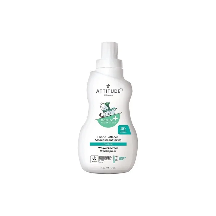 Attitude Baby Laundry Fabric Softener, Plant And Mineral-Based Ingredients