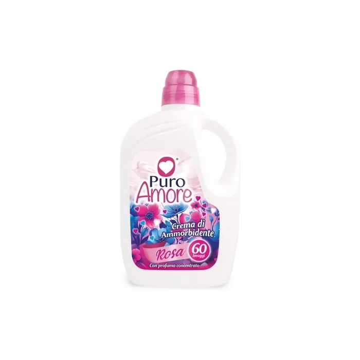 Puroamore Fabric Softener 3 Liters For 60 Washes Pink