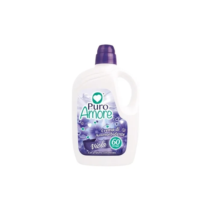 Puroamore Fabric Softener 3 Liters For 60 Washes Violet