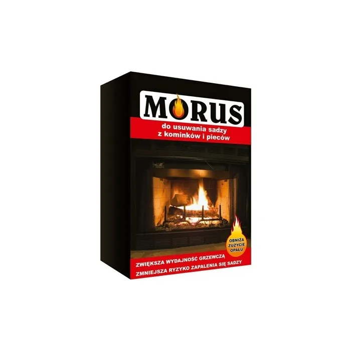 BROS Morus Soot Remover Powder 0.9kg for Fireplaces and Solid Fuel Stoves
