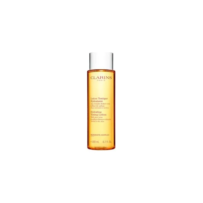 Clarins Hydrating Toning Lotion 200ml - Alcohol-Free, Suitable for Normal to Dry Skin