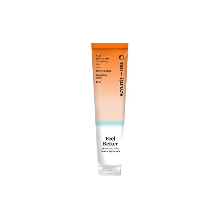 SeventyOne Percent Feel Better Face Care & Sensitive Areas Soothing Balm Ultra Nourishing Fermented Papaya 100% Natural Made in France 40ml