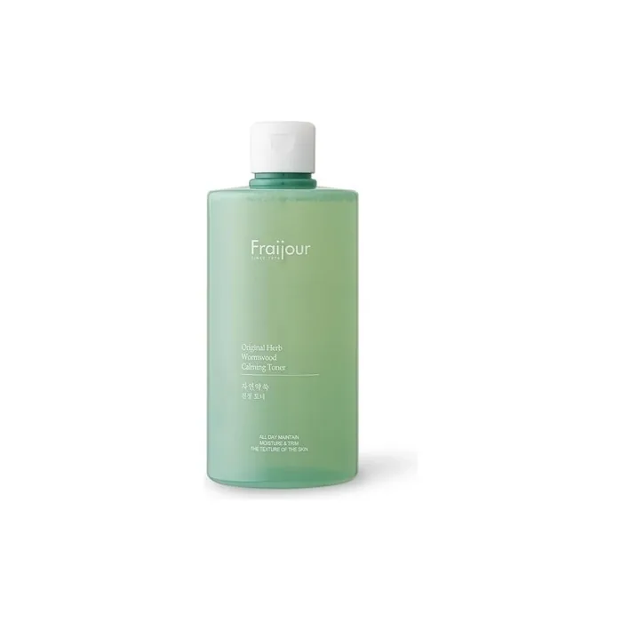 Herb Wormwood Calming Toner Korean AHA BHA Exfoliating Toner for Sensitive Skin