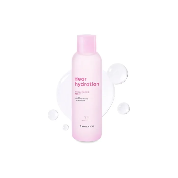 Banila Co Dear Hydration Skin Softening Toner - Mild pH & Alcohol-Free
